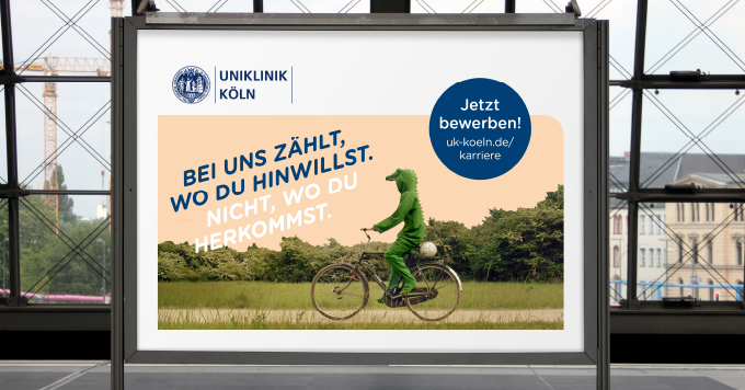 Alles, außer gewöhnlich: Arbeitgeberkampagne für die Uniklinik Köln